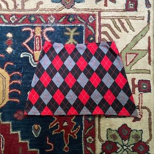 Vintage Y2K Argyle Mini Skirt